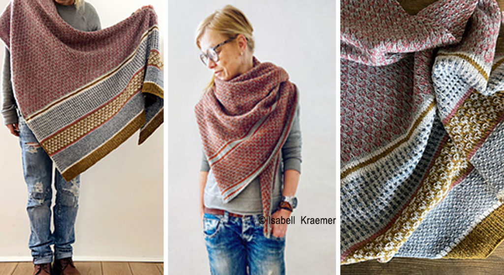 SSP (Slip Stitch Party) Shawl by Isabell Kraemer